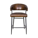 Essex Dover 22" Counter Chair in Hand Washed Chestnut from Home Trends & Design - Luna Furniture
