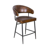 Essex Dover 22" Counter Chair in Hand Washed Chestnut from Home Trends & Design - Luna Furniture