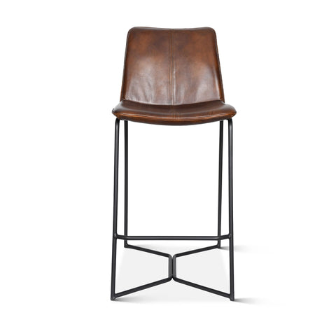 Essex Morgan 18" Counter Chair in Hand Washed Chestnut from Home Trends & Design - Luna Furniture