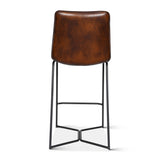 Essex Morgan 18" Counter Chair in Hand Washed Chestnut from Home Trends & Design - Luna Furniture