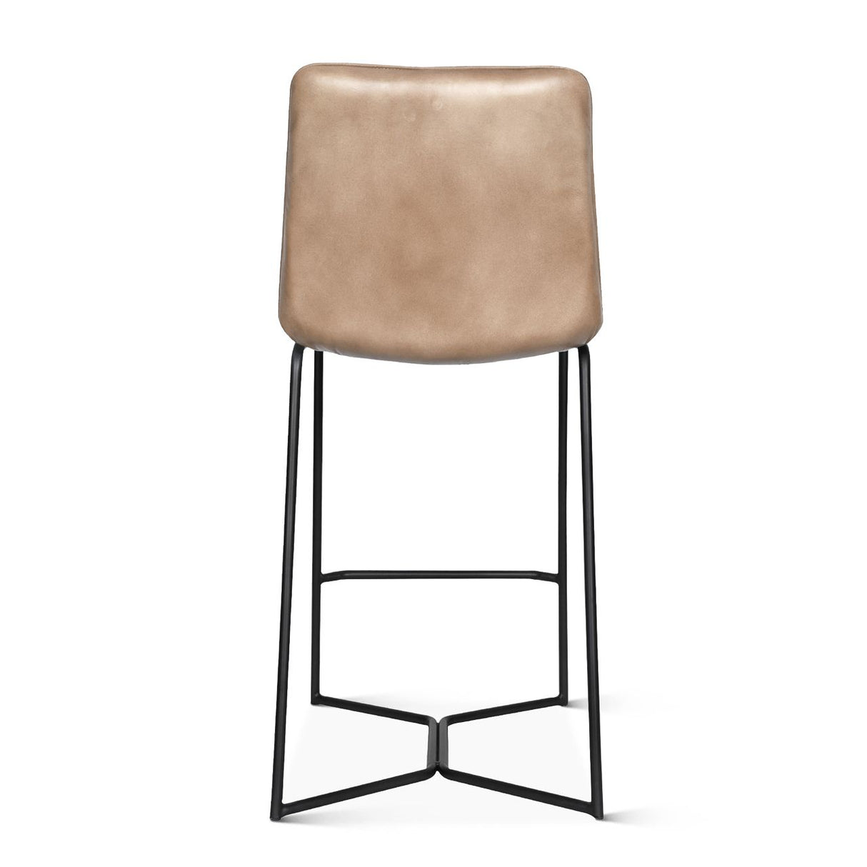 Essex Morgan 18" Counter Chair in Hand Washed Taupe, Set of 2 from Home Trends & Design - Luna Furniture