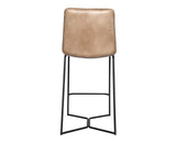 Essex Morgan 18" Counter Chair in Hand Washed Taupe, Set of 2 from Home Trends & Design - Luna Furniture