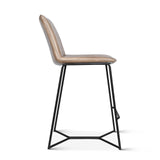 Essex Morgan 18" Counter Chair in Hand Washed Taupe, Set of 2 from Home Trends & Design - Luna Furniture