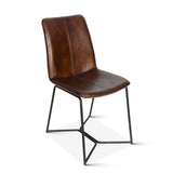 Essex Morgan 18" Dining Chair in Hand Washed Chestnut, Set of 2 from Home Trends & Design - Luna Furniture