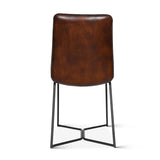 Essex Morgan 18" Dining Chair in Hand Washed Chestnut, Set of 2 from Home Trends & Design - Luna Furniture