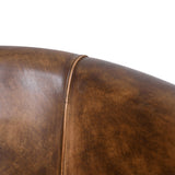 Essex Polo Armchair in Antique Whiskey Leather from Home Trends & Design - Luna Furniture
