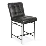 Stockton Weathered Black Counter Chair from Home Trends & Design - Luna Furniture