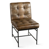 Essex Stockton 19" Dining Chair in Antique Whiskey, Set of 2 from Home Trends & Design - Luna Furniture