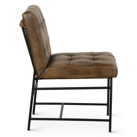 Essex Stockton 19" Dining Chair in Antique Whiskey, Set of 2 from Home Trends & Design - Luna Furniture