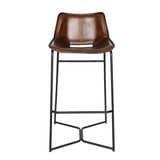 Essex Stanley 19" Bar Chair in Hand Washed Chestnut from Home Trends & Design - Luna Furniture