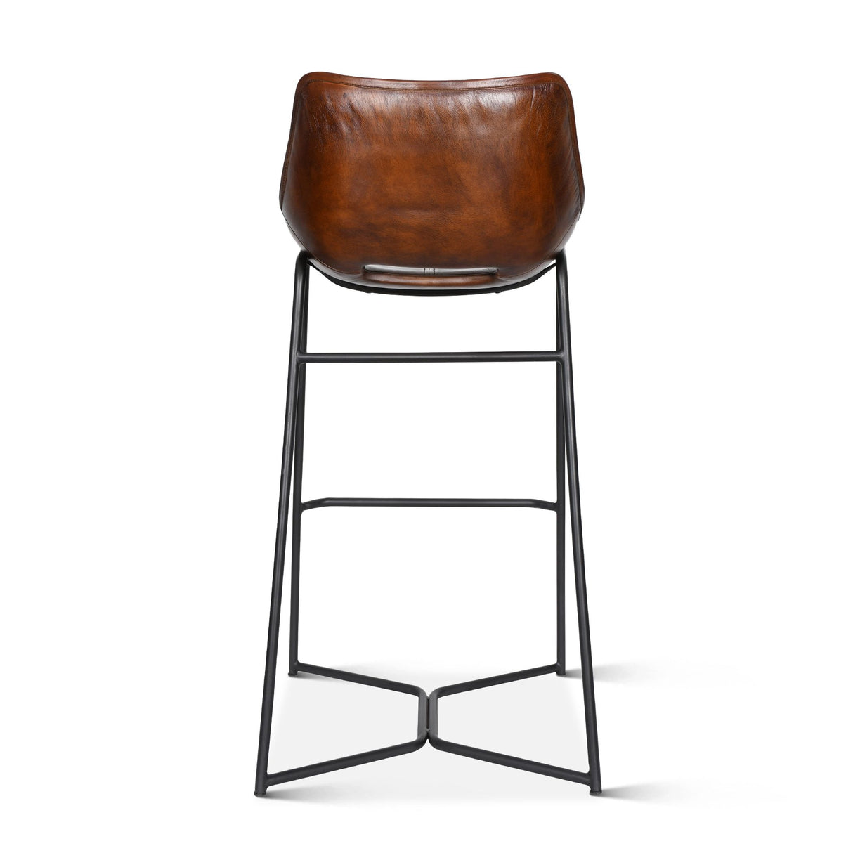 Essex Stanley 19" Bar Chair in Hand Washed Chestnut from Home Trends & Design - Luna Furniture
