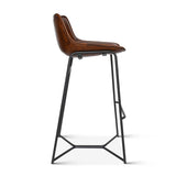 Essex Stanley 19" Bar Chair in Hand Washed Chestnut from Home Trends & Design - Luna Furniture