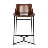 Essex Stanley 20" Counter Chair in Hand Washed Chestnut from Home Trends & Design - Luna Furniture