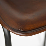 Essex Stanley 20" Counter Chair in Hand Washed Chestnut from Home Trends & Design - Luna Furniture