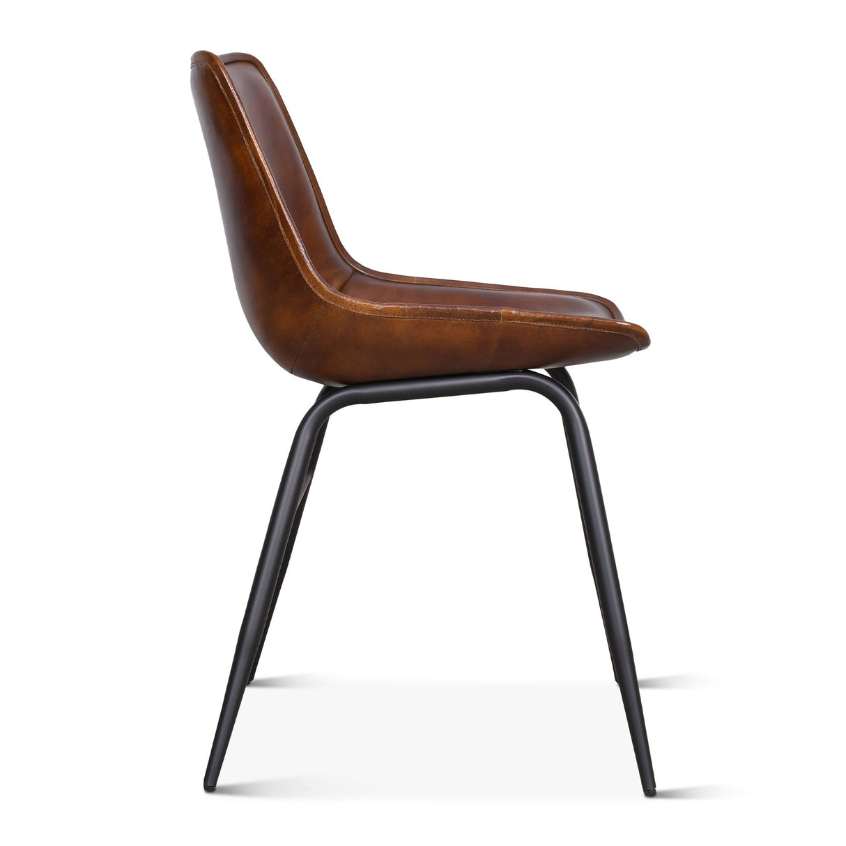 Essex Stanley Dining Chair in Handwashed Chestnut from Home Trends & Design - Luna Furniture