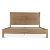 Flagstaff Queen Bed in Distressed Oak from Home Trends & Design - Luna Furniture