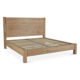 Flagstaff Queen Bed in Distressed Oak from Home Trends & Design - Luna Furniture
