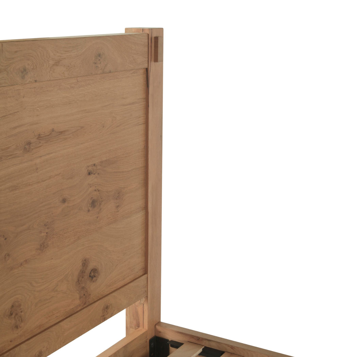 Flagstaff Queen Bed in Distressed Oak from Home Trends & Design - Luna Furniture