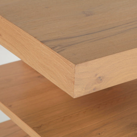 Flagstaff 24" Side Table in Natural Distressed Oak from Home Trends & Design - Luna Furniture