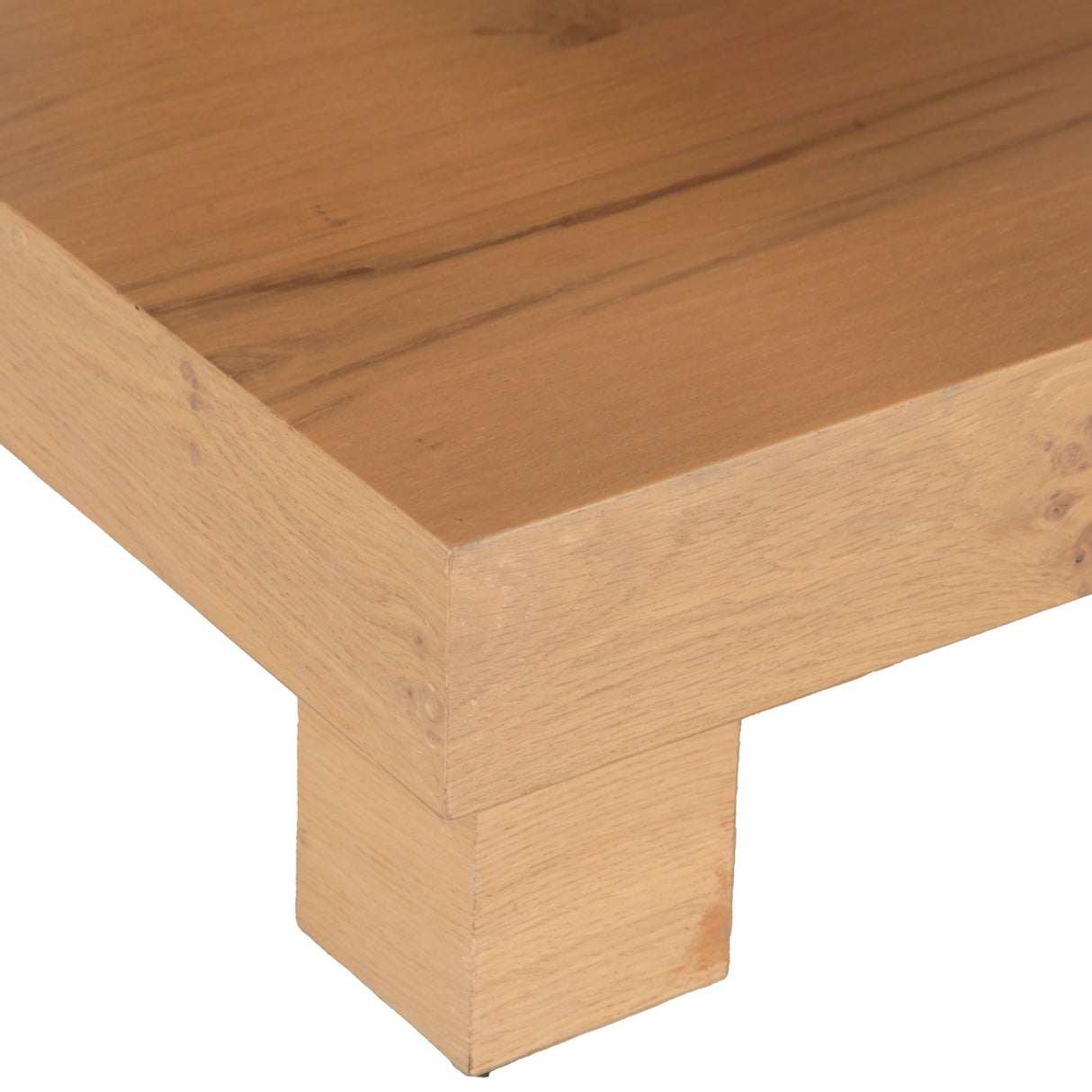 Flagstaff 24" Side Table in Natural Distressed Oak from Home Trends & Design - Luna Furniture