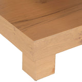 Flagstaff 24" Side Table in Natural Distressed Oak from Home Trends & Design - Luna Furniture