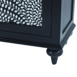 Fleur 50" Two Door Sideboard with Floral Horn Inlay and Wood