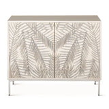 Fern 38" Cabinet with Two Doors in Coastal White from Home Trends & Design - Luna Furniture