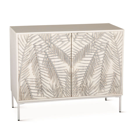 Fern 38" Cabinet with Two Doors in Coastal White from Home Trends & Design - Luna Furniture
