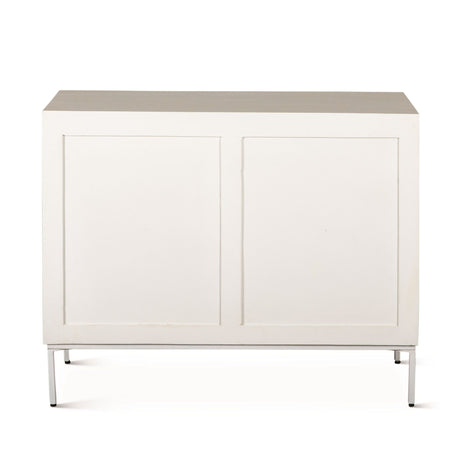 Fern 38" Cabinet with Two Doors in Coastal White from Home Trends & Design - Luna Furniture