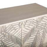 Fern 38" Cabinet with Two Doors in Coastal White from Home Trends & Design - Luna Furniture
