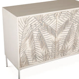 Fern 38" Cabinet with Two Doors in Coastal White from Home Trends & Design - Luna Furniture