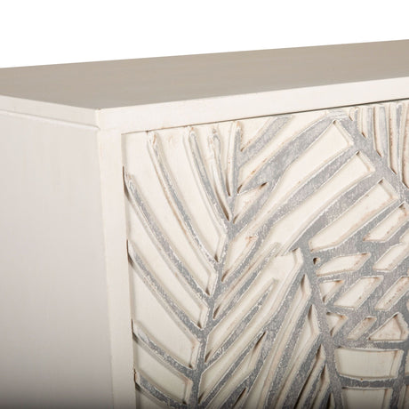 Fern 38" Cabinet with Two Doors in Coastal White from Home Trends & Design - Luna Furniture