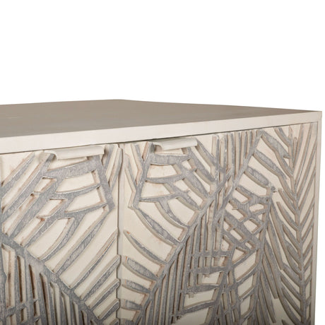 Fern 38" Cabinet with Two Doors in Coastal White from Home Trends & Design - Luna Furniture