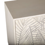 Fern 57" Sideboard with Three Doors in Coastal White from Home Trends & Design - Luna Furniture