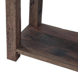 Hacienda 50" Console Table with Three Drawers in Reclaimed Wood from Home Trends & Design - Luna Furniture