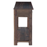 Hacienda 50" Console Table with Three Drawers in Reclaimed Wood from Home Trends & Design - Luna Furniture