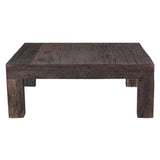 Hacienda 48" Square Coffee Table in Reclaimed Hardwood from Home Trends & Design - Luna Furniture