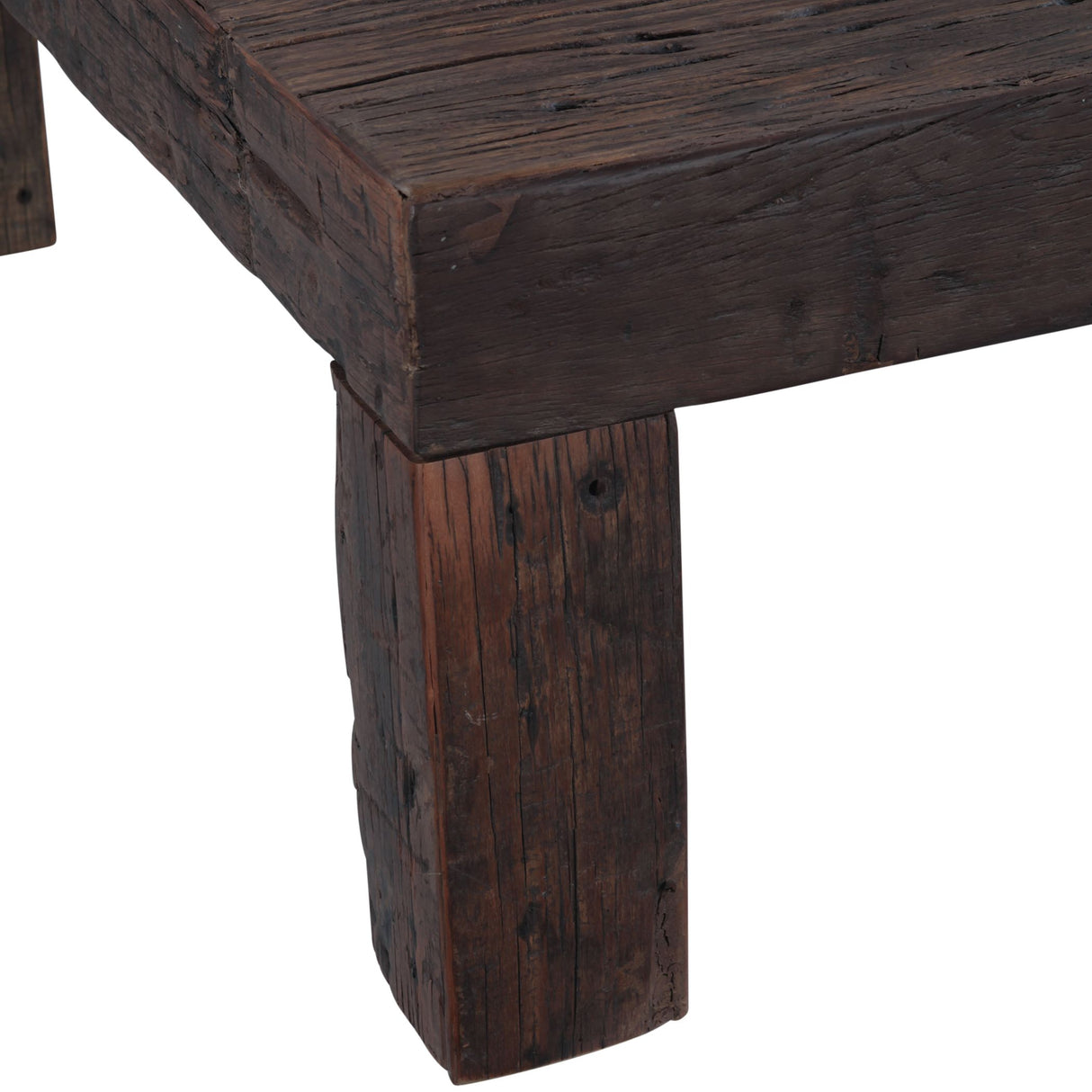 Hacienda 48" Square Coffee Table in Reclaimed Hardwood from Home Trends & Design - Luna Furniture