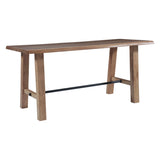 High Country 87" Bar Table in Natural Acacia