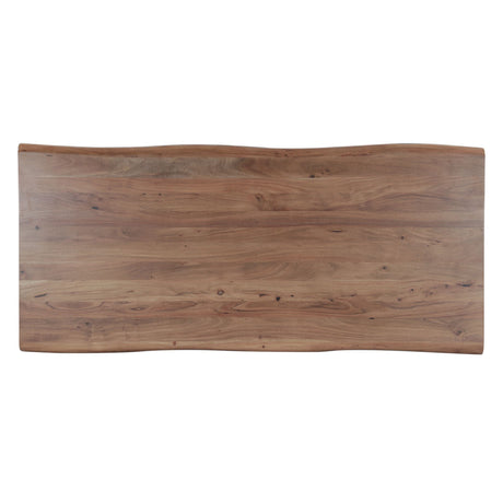 High Country 87" Bar Table in Natural Acacia from Home Trends & Design - Luna Furniture