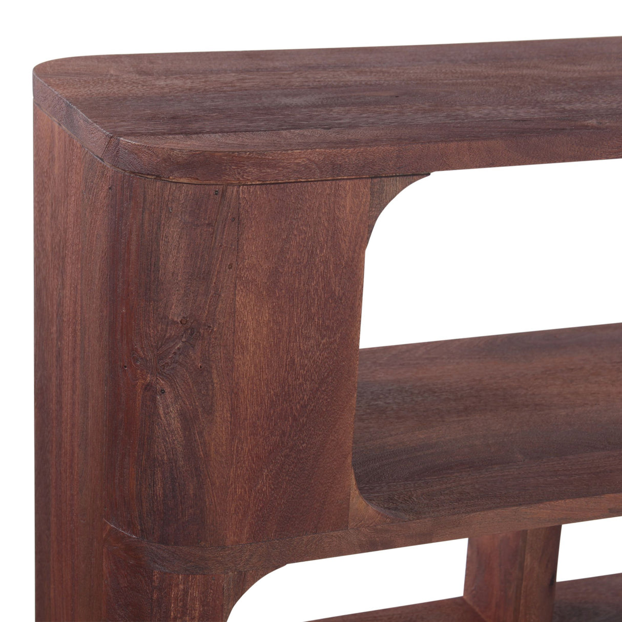 Henderson 67" Wide Bookshelf in Pecan Brown from Home Trends & Design - Luna Furniture