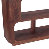 Henderson 67" Wide Bookshelf in Pecan Brown from Home Trends & Design - Luna Furniture