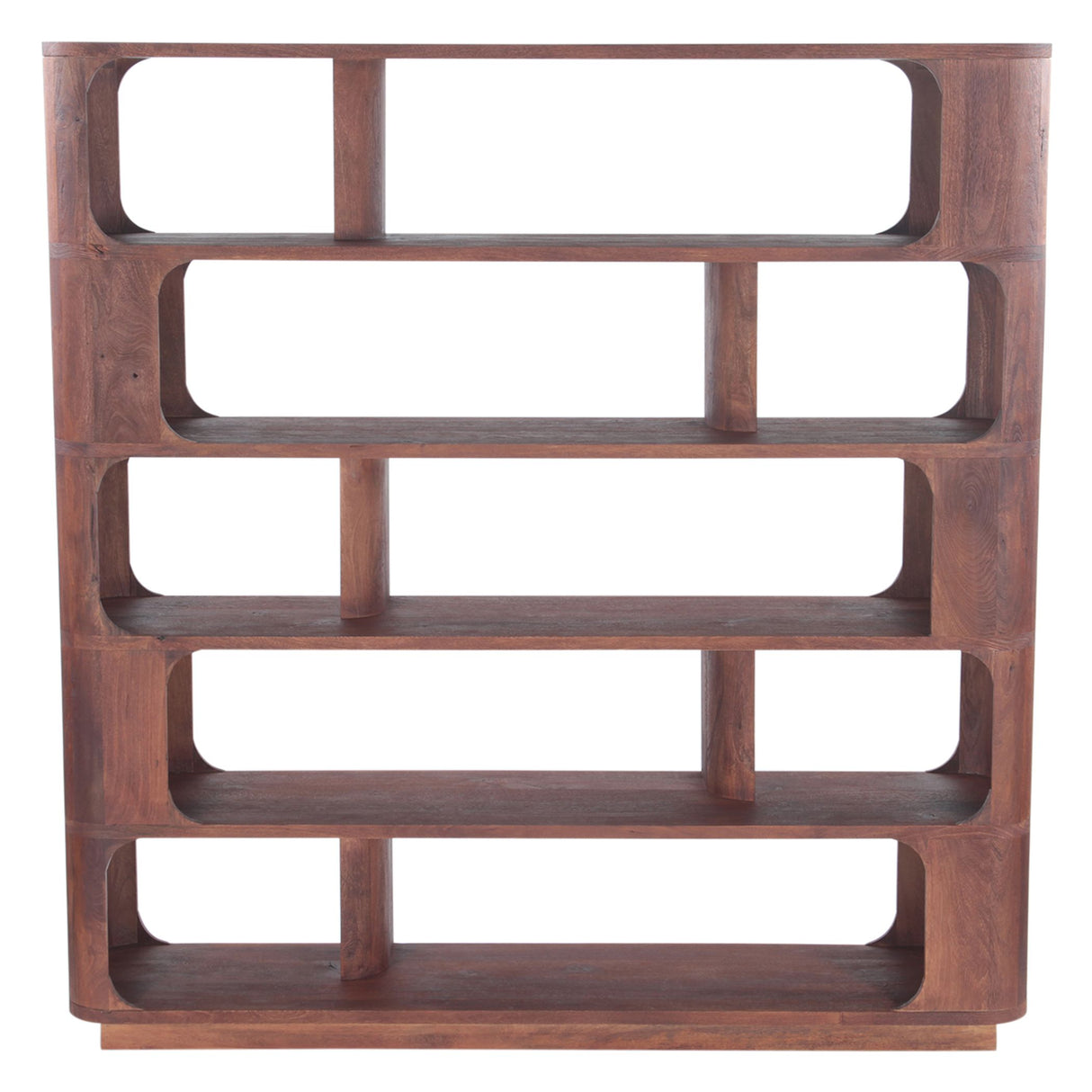 Henderson 69" Tall Bookshelf in Pecan Brown from Home Trends & Design - Luna Furniture