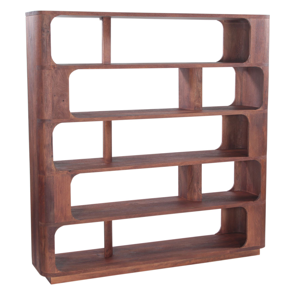 Henderson 69" Tall Bookshelf in Pecan Brown from Home Trends & Design - Luna Furniture