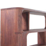 Henderson 69" Tall Bookshelf in Pecan Brown from Home Trends & Design - Luna Furniture