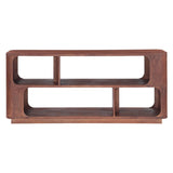 Henderson 67" Console Table in Pecan Brown from Home Trends & Design - Luna Furniture