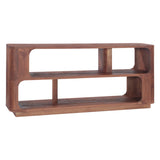 Henderson 67" Console Table in Pecan Brown from Home Trends & Design - Luna Furniture