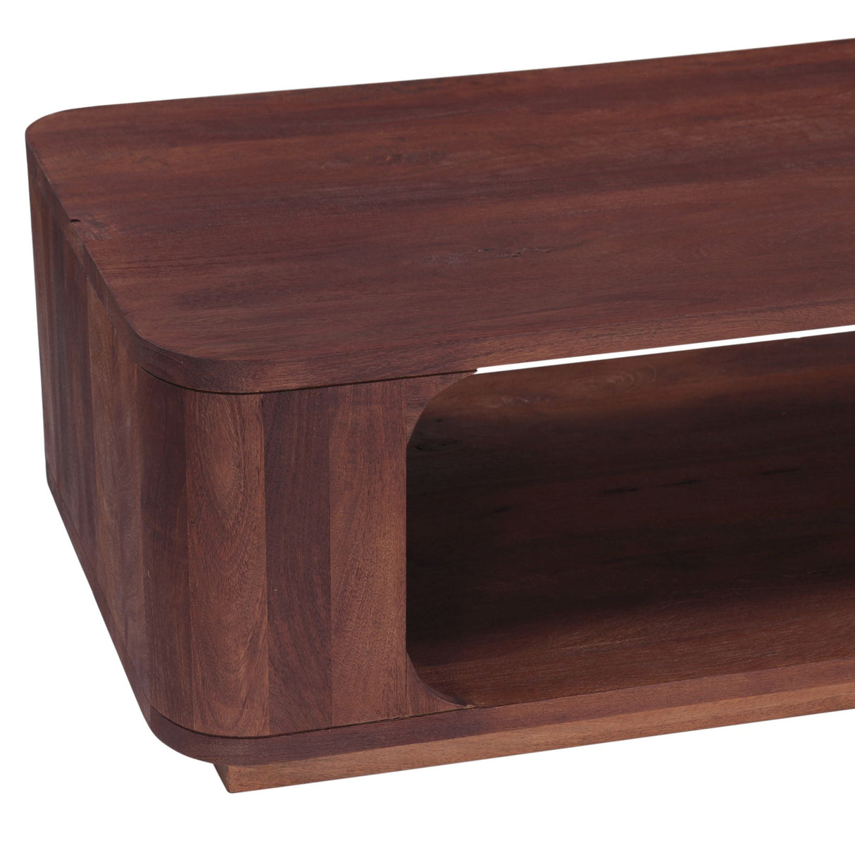 Henderson 51" Coffee Table in Pecan Brown from Home Trends & Design - Luna Furniture