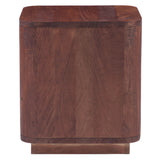 Henderson 21" Side Table in Pecan Brown from Home Trends & Design - Luna Furniture
