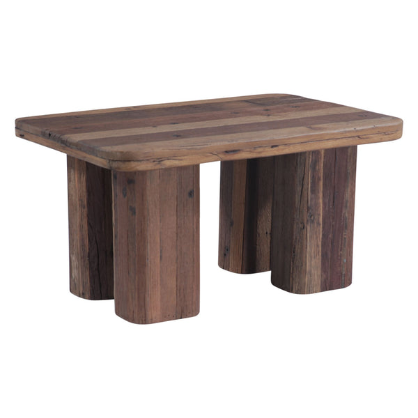 Hickory 36" Coffee Table in Reclaimed Hardwood